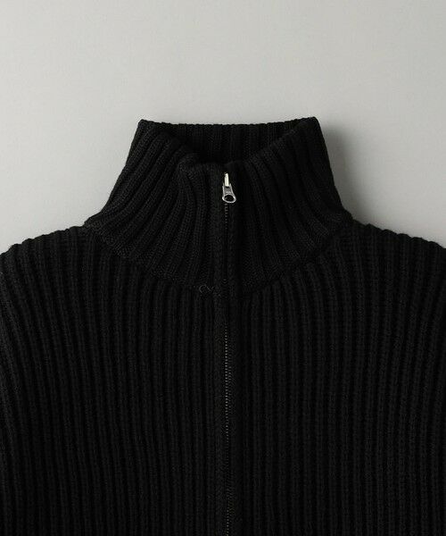 OLDDERBY KNITWEAR＞リブニット ジップ カーディガン （カーディガン