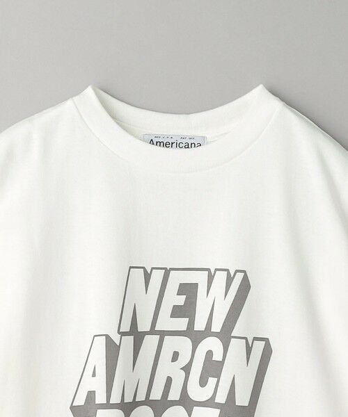 別注】＜AMERICANA＞オーバーサイズ プリントロングスリーブ Tシャツ