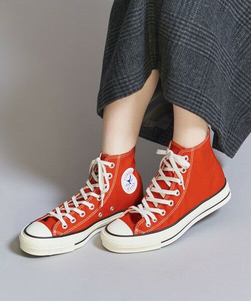 CONVERSE＞ALL STAR HI MADE IN JAPAN スニーカー/Deep Orange