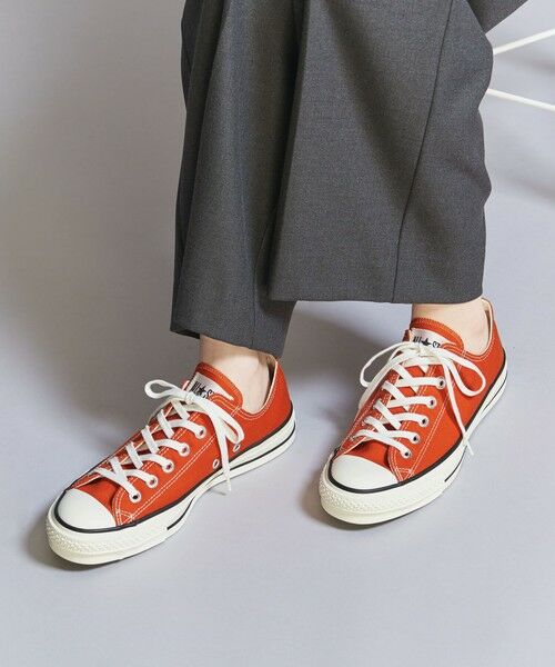 ＜CONVERSE＞ALL STAR MADE IN JAPAN スニーカー/Deep Orange