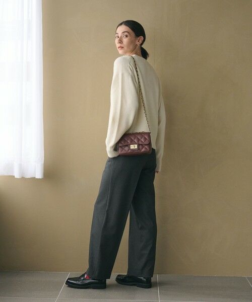 BEAUTY&YOUTH UNITED ARROWS / ビューティー&ユース ユナイテッドアローズ ショルダーバッグ | ＜AULENTTI＞レザー キルティング チェーン ショルダーバッグ | 詳細26