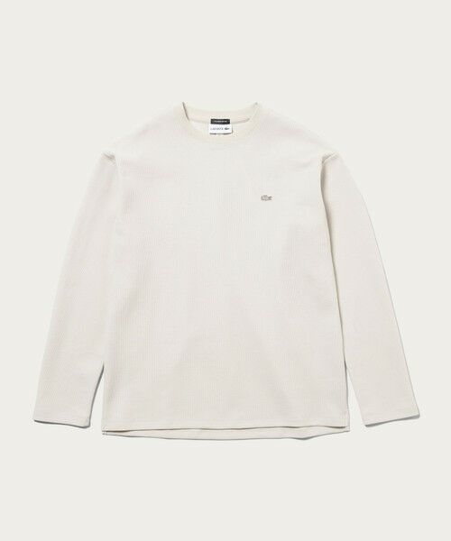 LACOSTE for BEAUTY&YOUTH＞ 1トーン ロングスリーブ Tシャツ