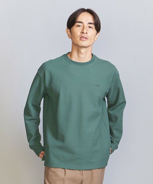 LACOSTE for BEAUTY&YOUTH＞ 1トーン ロングスリーブ Tシャツ ...