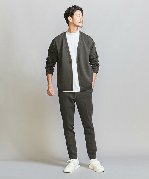 BEAUTY&YOUTH UNITED ARROWS / ビューティー&ユース ユナイテッドアローズ スラックス・ドレスパンツ | 【WEB限定 WARDROBE SMART】ダブルニット ノープリーツ スラックス パンツ/セットアップ対応 | 詳細21