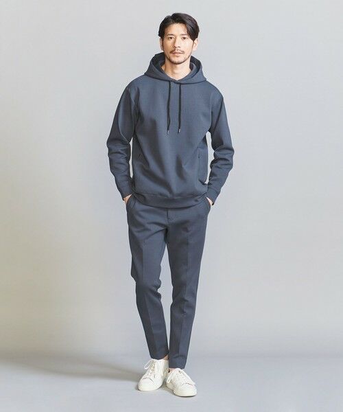 BEAUTY&YOUTH UNITED ARROWS / ビューティー&ユース ユナイテッドアローズ スラックス・ドレスパンツ | 【WEB限定 WARDROBE SMART】ダブルニット ノープリーツ スラックス パンツ/セットアップ対応 | 詳細23