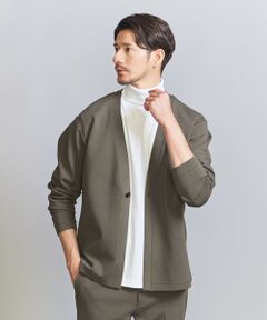 【WEB限定 WARDROBE SMART】ダブルニット カーディガン/セットアップ対応