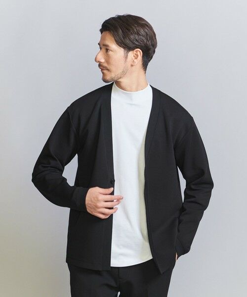 BEAUTY&YOUTH UNITED ARROWS / ビューティー&ユース ユナイテッドアローズ カーディガン・ボレロ | 【WEB限定 WARDROBE SMART】ダブルニット カーディガン/セットアップ対応 | 詳細9