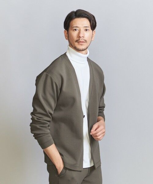 BEAUTY&YOUTH UNITED ARROWS / ビューティー&ユース ユナイテッドアローズ カーディガン・ボレロ | 【WEB限定 WARDROBE SMART】ダブルニット カーディガン/セットアップ対応 | 詳細16