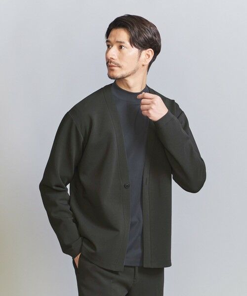 BEAUTY&YOUTH UNITED ARROWS / ビューティー&ユース ユナイテッドアローズ カーディガン・ボレロ | 【WEB限定 WARDROBE SMART】ダブルニット カーディガン/セットアップ対応 | 詳細22