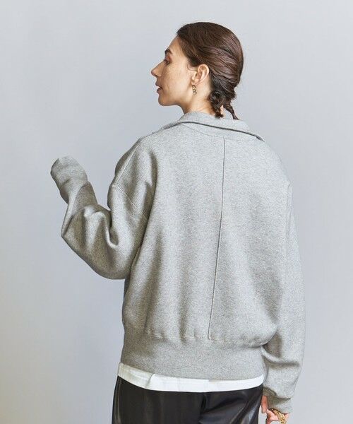 BEAUTY&YOUTH UNITED ARROWS / ビューティー&ユース ユナイテッドアローズ ニット・セーター | 【WEB限定】スポンディッシュニット ハーフジッププルオーバー -ウォッシャブル- | 詳細15