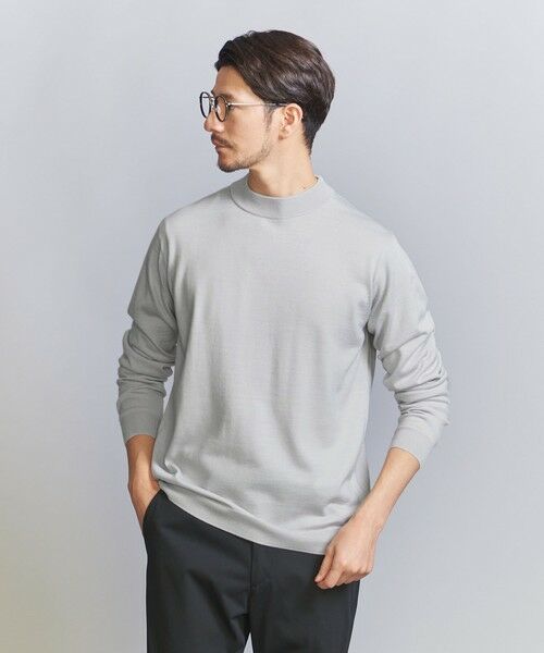 WEB限定 WARDROBE SMART】マシーンウォッシャブル ウールミックス