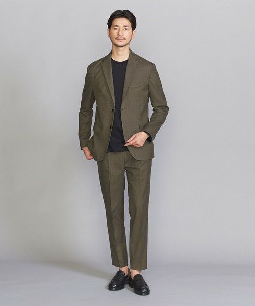 WEB限定 WARDROBE SMART】DELEGANT サキソニー セットアップ