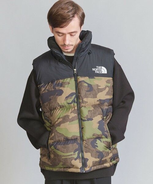 セール】 ＜THE NORTH FACE＞ ヌプシ ベスト カモ （ダウンジャケット