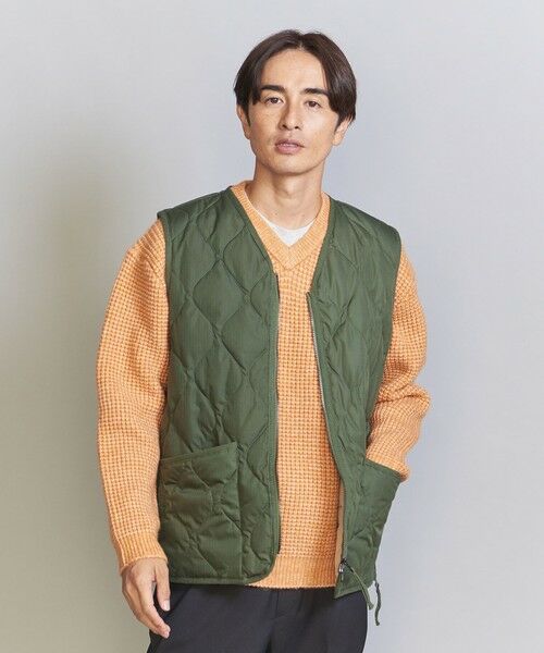 BEAUTY&YOUTH UNITED ARROWS / ビューティー&ユース ユナイテッドアローズ ダウンジャケット・ベスト | ＜TAION＞ ミリタリー Vネック ダウンベスト | 詳細15