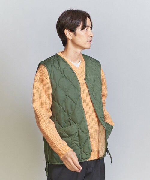 BEAUTY&YOUTH UNITED ARROWS / ビューティー&ユース ユナイテッドアローズ ダウンジャケット・ベスト | ＜TAION＞ ミリタリー Vネック ダウンベスト | 詳細16