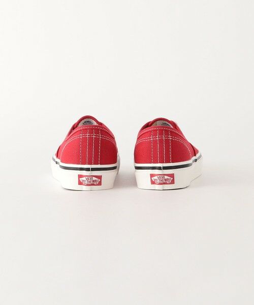 VANS＞AUTHENTIC オーセンティック スニーカー/レッド （スニーカー