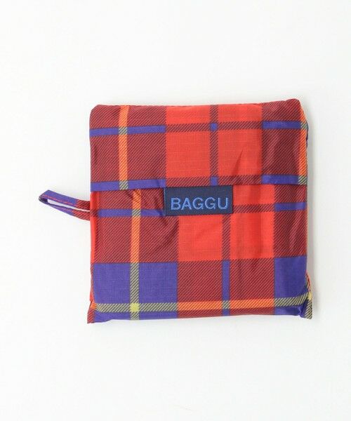 BEAUTY&YOUTH UNITED ARROWS / ビューティー&ユース ユナイテッドアローズ エコバッグ | ＜BAGGU＞タータンチェック ポケッタブルバッグ /STANDARD 日本限定モデル | 詳細9