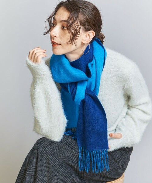 別注】＜Eds Cashmere＞カシミヤ リバーシブル マフラー （マフラー