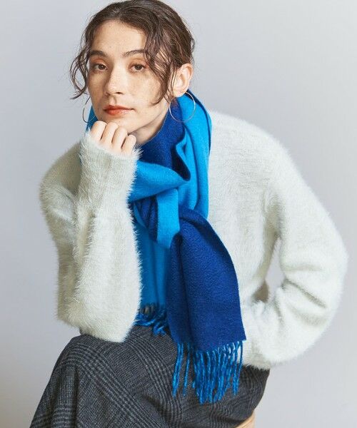 別注】＜Eds Cashmere＞カシミヤ リバーシブル マフラー （マフラー