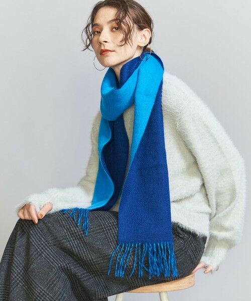 別注】＜Eds Cashmere＞カシミヤ リバーシブル マフラー （マフラー