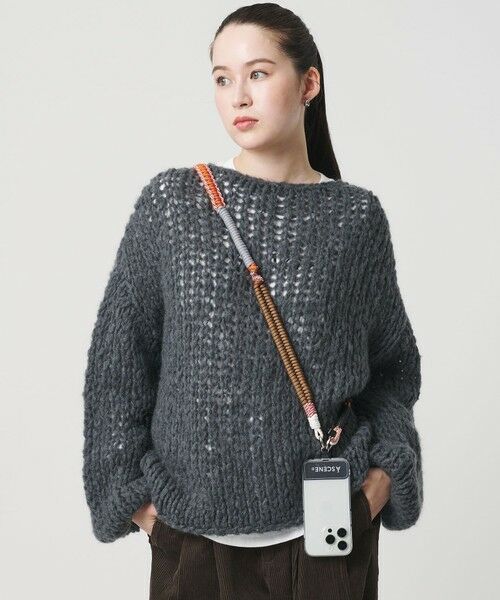 BEAUTY&YOUTH UNITED ARROWS / ビューティー&ユース ユナイテッドアローズ キーホルダー・ストラップ | ＜A SCENE＞Design paracord shoulder/スマホショルダー | 詳細1