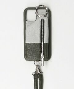 BEAUTY&YOUTH UNITED ARROWS / ビューティー&ユース ユナイテッドアローズ モバイルケース | ＜AJEW＞CADENAS LAYER ストラップ iPhone12/12Proケース