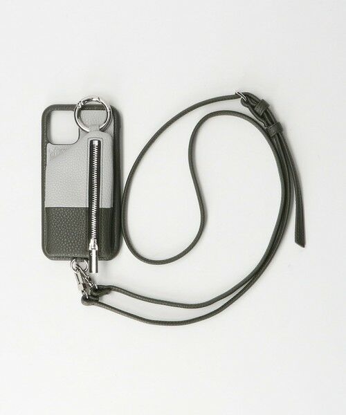 BEAUTY&YOUTH UNITED ARROWS / ビューティー&ユース ユナイテッドアローズ モバイルケース | ＜AJEW＞CADENAS LAYER ストラップ iPhone12/12Proケース | 詳細13