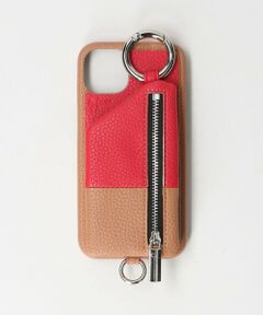 ＜AJEW＞CADENAS LAYER ストラップ iPhone13ケース