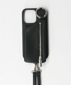 ＜AJEW＞CADENAS ZIP ストラップ iPhone14ProMAXケース