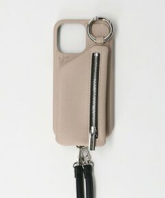 ＜AJEW＞CADENAS ZIP ストラップ iPhone14ProMAXケース