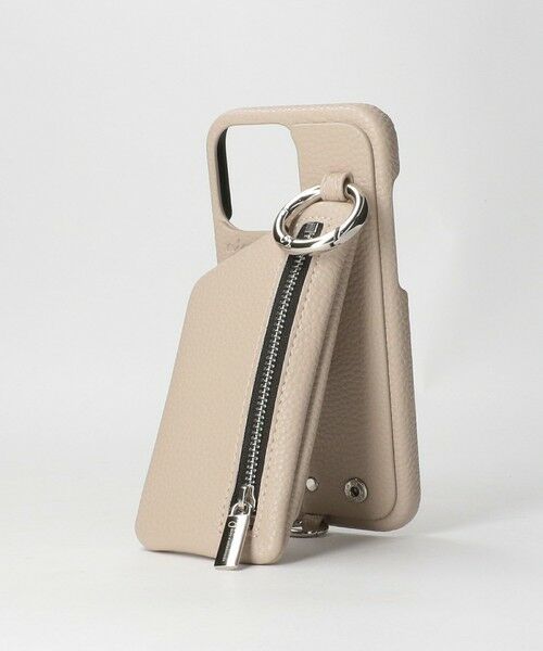 BEAUTY&YOUTH UNITED ARROWS / ビューティー&ユース ユナイテッドアローズ モバイルケース | ＜AJEW＞CADENAS ZIP ストラップ iPhone14ProMAXケース | 詳細14