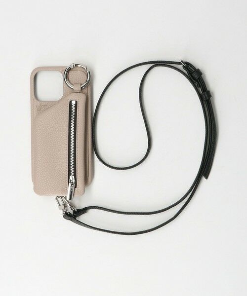 BEAUTY&YOUTH UNITED ARROWS / ビューティー&ユース ユナイテッドアローズ モバイルケース | ＜AJEW＞CADENAS ZIP ストラップ iPhone14ProMAXケース | 詳細9