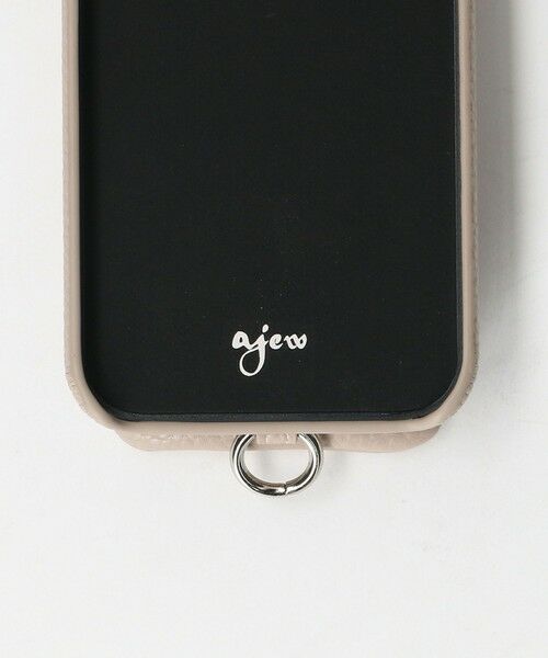 BEAUTY&YOUTH UNITED ARROWS / ビューティー&ユース ユナイテッドアローズ モバイルケース | ＜AJEW＞CADENAS ZIP ストラップ iPhone14Plusケース | 詳細12