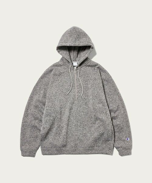 Champion × monkey time＞ フリース ハーフ ジップ フーディー