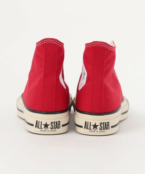 CONVERSE＞ALL STAR HI MADE IN JAPAN ハイカット スニーカー/RED