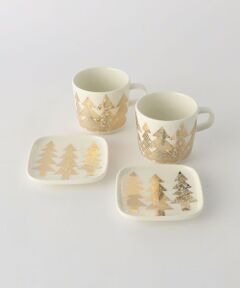 【WEB限定】＜marimekko＞Kuusikossa マグカップ&プレートセット