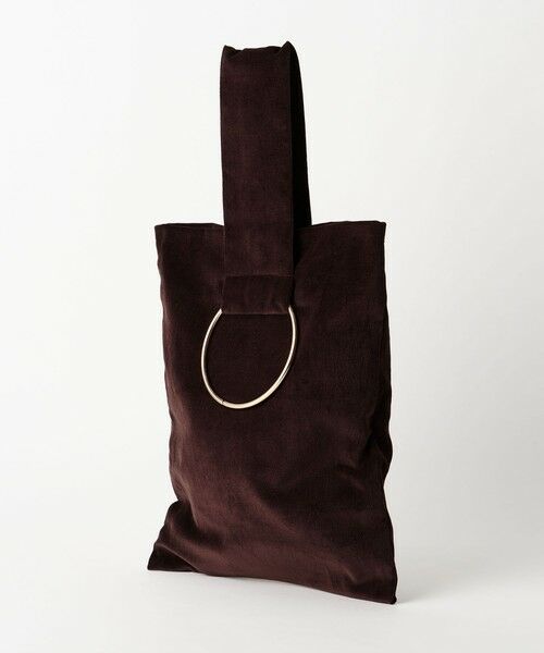 セール】 【別注】＜LERET.H＞SAC CARE ベルベット ワンショルダー