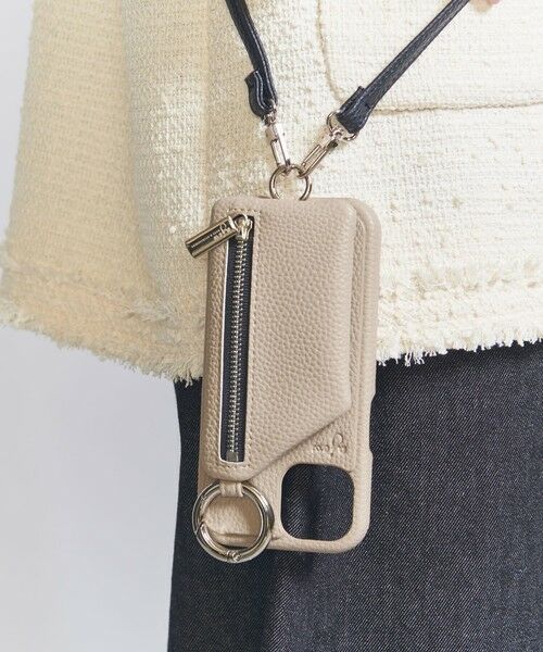 BEAUTY&YOUTH UNITED ARROWS / ビューティー&ユース ユナイテッドアローズ モバイルケース | ＜ajew＞CADENAS ストラップ iPhone15ケース | 詳細13