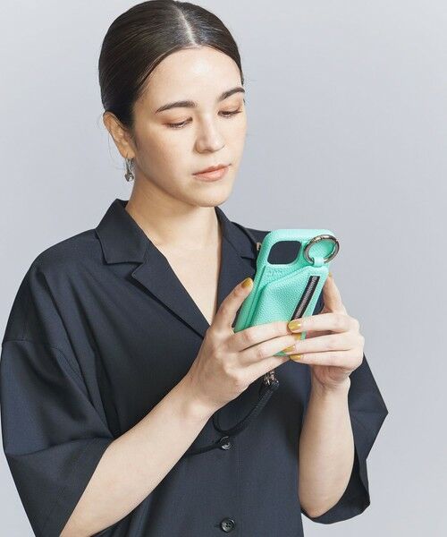 BEAUTY&YOUTH UNITED ARROWS / ビューティー&ユース ユナイテッドアローズ モバイルケース | ＜AJEW＞CADENAS ストラップ iPhone15ケース | 詳細19