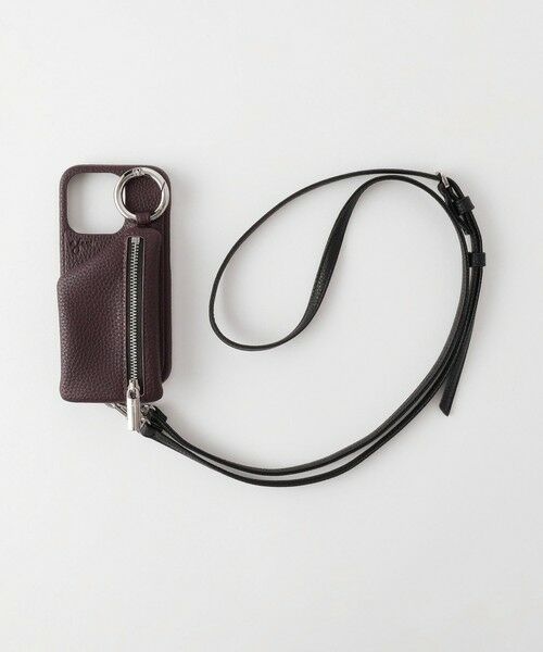 BEAUTY&YOUTH UNITED ARROWS / ビューティー&ユース ユナイテッドアローズ モバイルケース | ＜ajew＞CADENAS ストラップ iPhone15Proケース | 詳細23