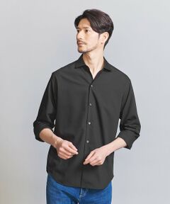 【WEB限定 WARDROBE SMART】TR ポプリン ワイドカラーシャツ