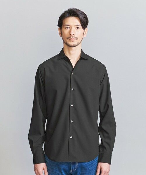 BEAUTY&YOUTH UNITED ARROWS / ビューティー&ユース ユナイテッドアローズ シャツ・ブラウス | 【WEB限定 WARDROBE SMART】TR ポプリン ワイドカラーシャツ | 詳細5