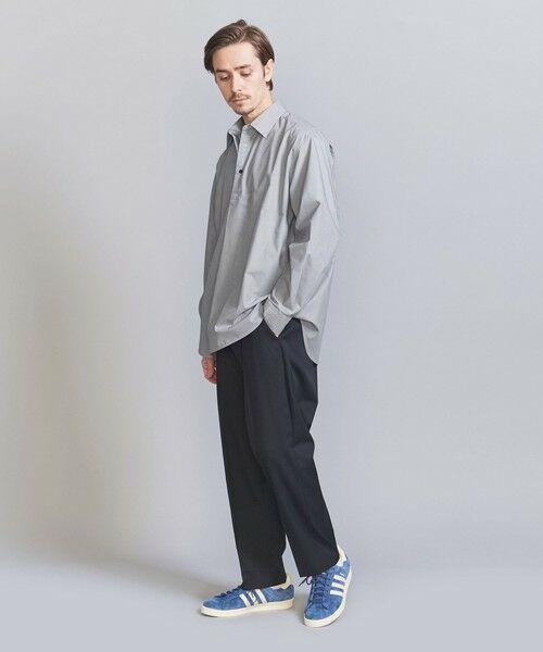 BEAUTY&YOUTH UNITED ARROWS / ビューティー&ユース ユナイテッドアローズ シャツ・ブラウス | フィールドストライプ レギュラー プルオーバーシャツ | 詳細2