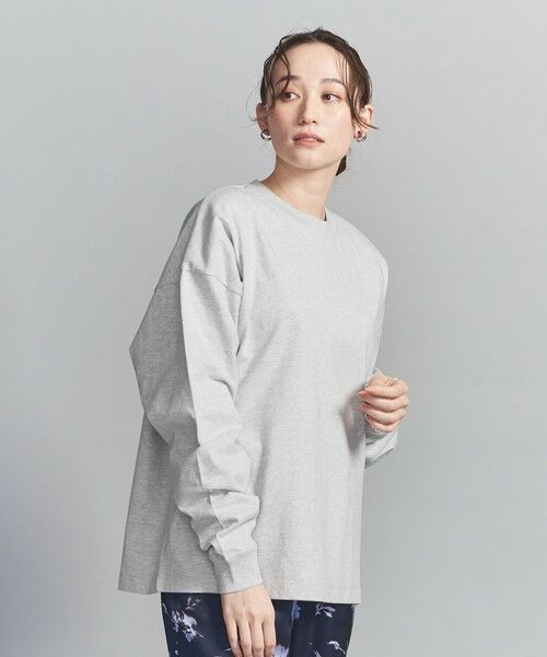 BEAUTY&YOUTH UNITED ARROWS / ビューティー&ユース ユナイテッドアローズ カットソー | 【WEB限定】スーパービック クルーネック ロングスリーブTシャツ | 詳細9