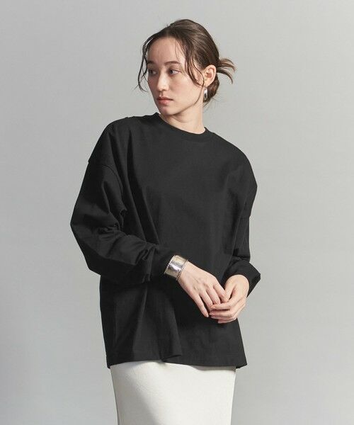 BEAUTY&YOUTH UNITED ARROWS / ビューティー&ユース ユナイテッドアローズ カットソー | 【WEB限定】スーパービック クルーネック ロングスリーブTシャツ | 詳細23