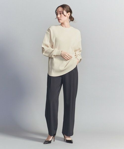 BEAUTY&YOUTH UNITED ARROWS / ビューティー&ユース ユナイテッドアローズ カットソー | 【WEB限定】バルーン サーマル クルーネック カットソー | 詳細19