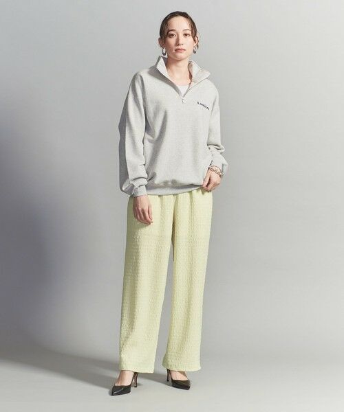 BEAUTY&YOUTH UNITED ARROWS / ビューティー&ユース ユナイテッドアローズ スウェット | 【WEB限定】ワンポイントロゴ ハーフジップ スウェット | 詳細10