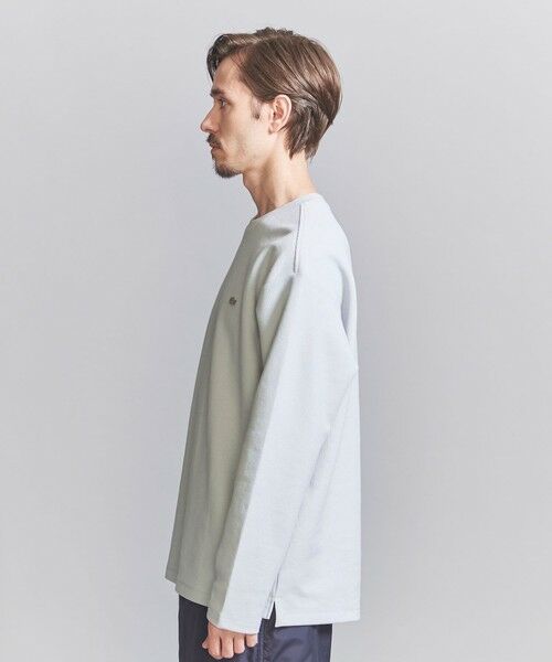 BEAUTY&YOUTH UNITED ARROWS / ビューティー&ユース ユナイテッドアローズ カットソー | ＜LACOSTE for BEAUTY&YOUTH＞ 1トーン ロングスリーブ Tシャツ | 詳細4