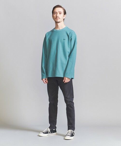 BEAUTY&YOUTH UNITED ARROWS / ビューティー&ユース ユナイテッドアローズ カットソー | ＜LACOSTE for BEAUTY&YOUTH＞ 1トーン ロングスリーブ Tシャツ | 詳細22