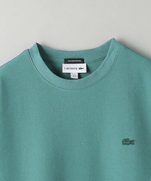 BEAUTY&YOUTH UNITED ARROWS / ビューティー&ユース ユナイテッドアローズ カットソー | ＜LACOSTE for BEAUTY&YOUTH＞ 1トーン ロングスリーブ Tシャツ | 詳細27